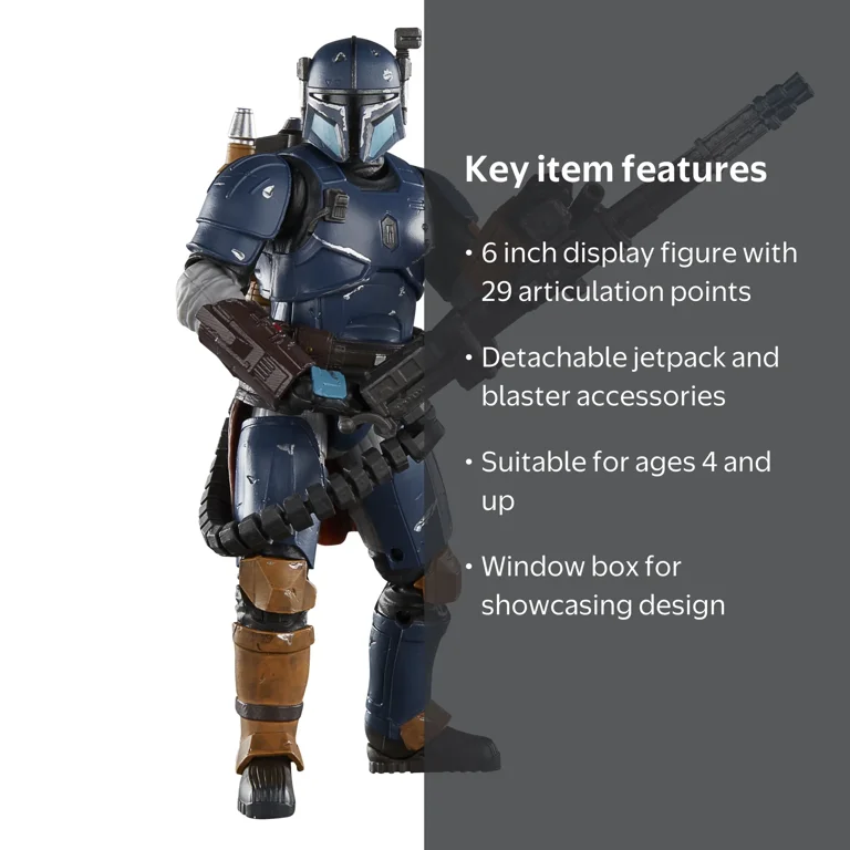 Star Wars The Black Series Paz Vizsla, Star Wars: The Mandalorian