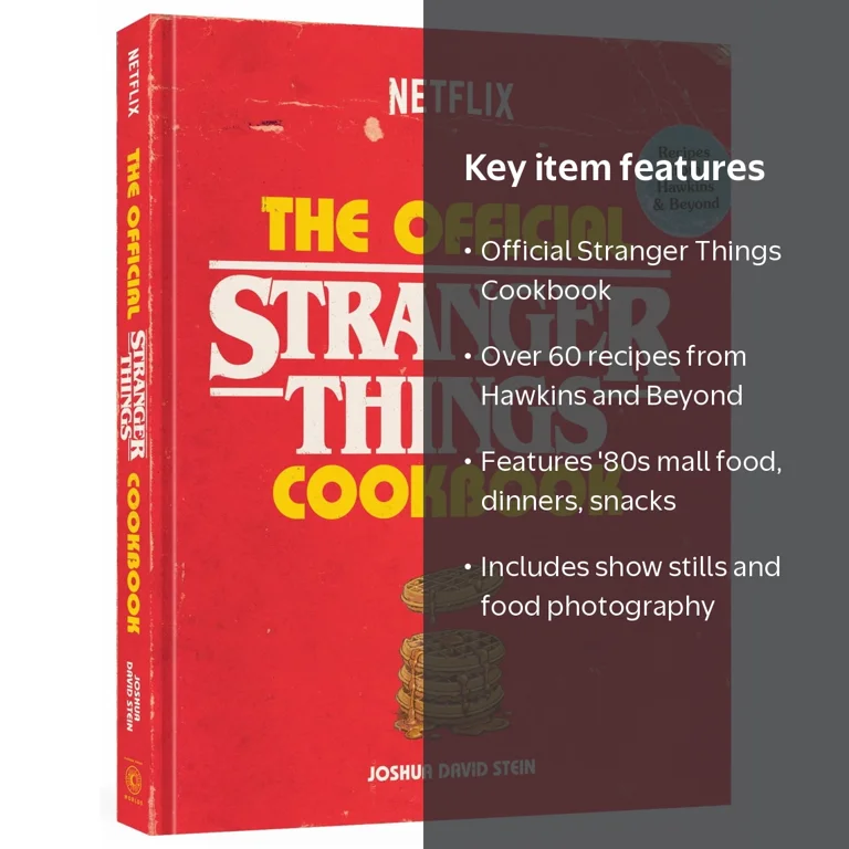 The Official Stranger Things Cookbook: Recipes from Hawkins + more