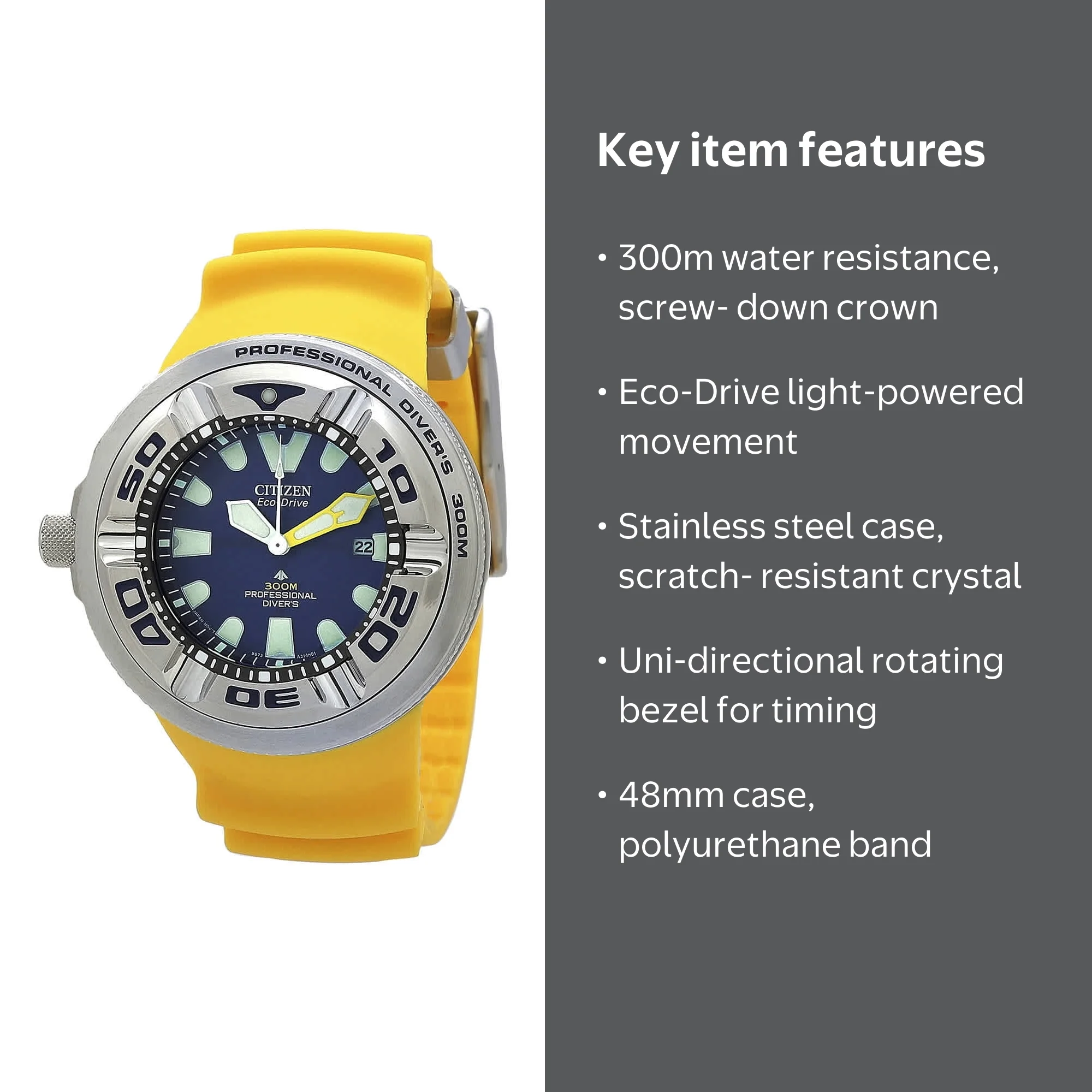 Citizen Promaster Dive Ecozilla Eco-Drive Blue Dial Men's Watch