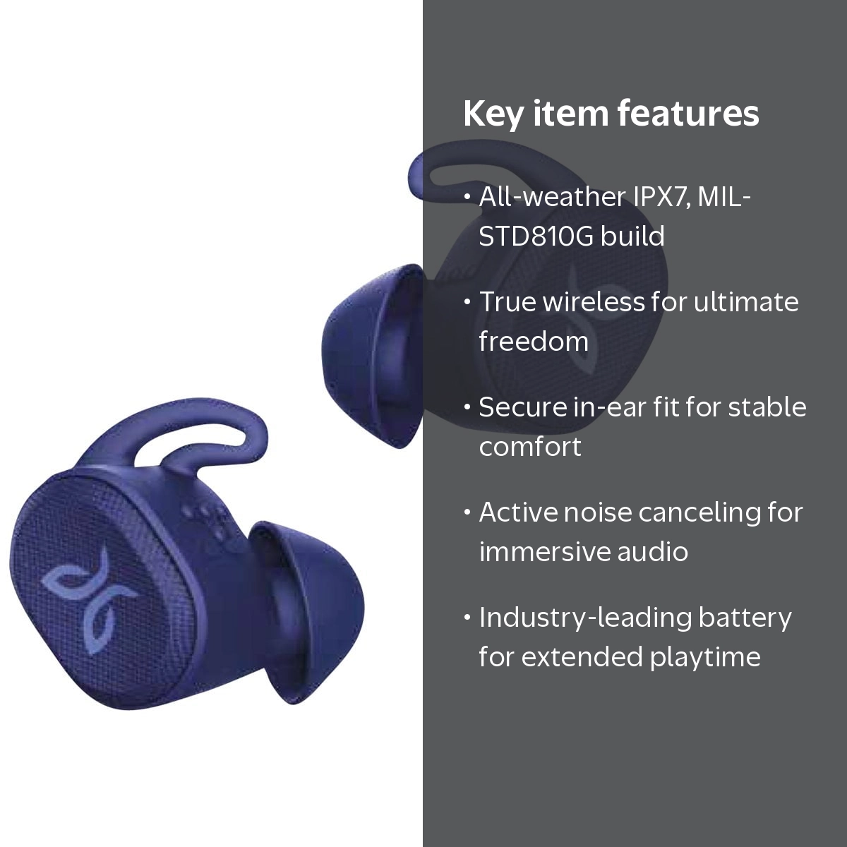 Jaybird Vista 2 Wireless Earbuds with Mic - Bluetooth, Noise