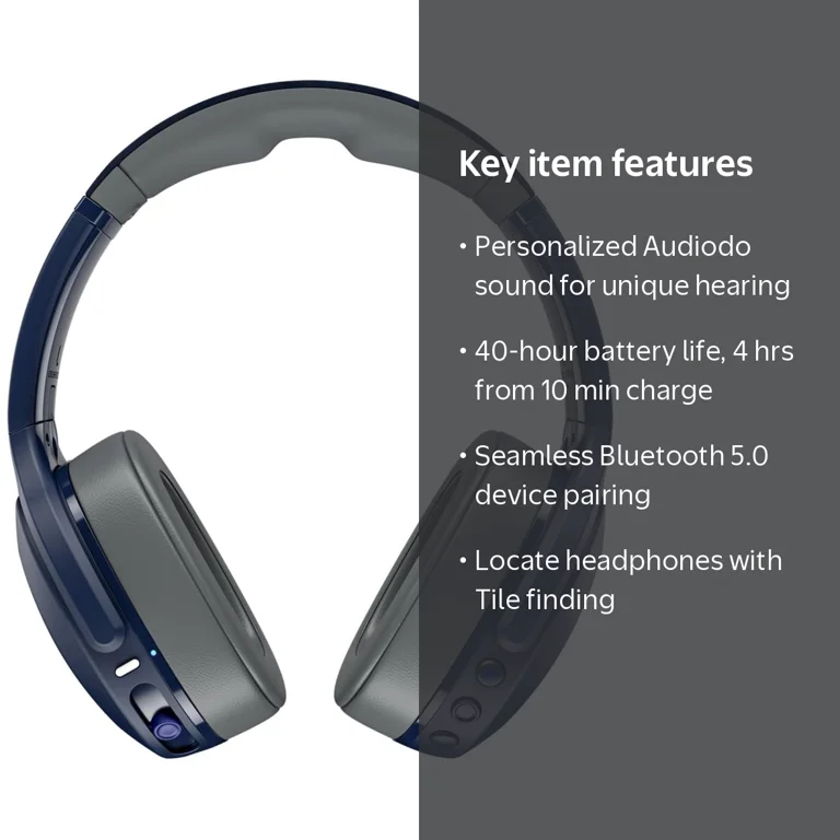 Skullcandy Crusher Evo Wireless Bluetooth Headphones with