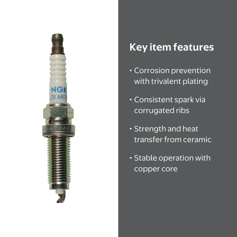 NGK Laser Iridium Spark Plug, DILZKAR7C11S Fits select: 2015-2020