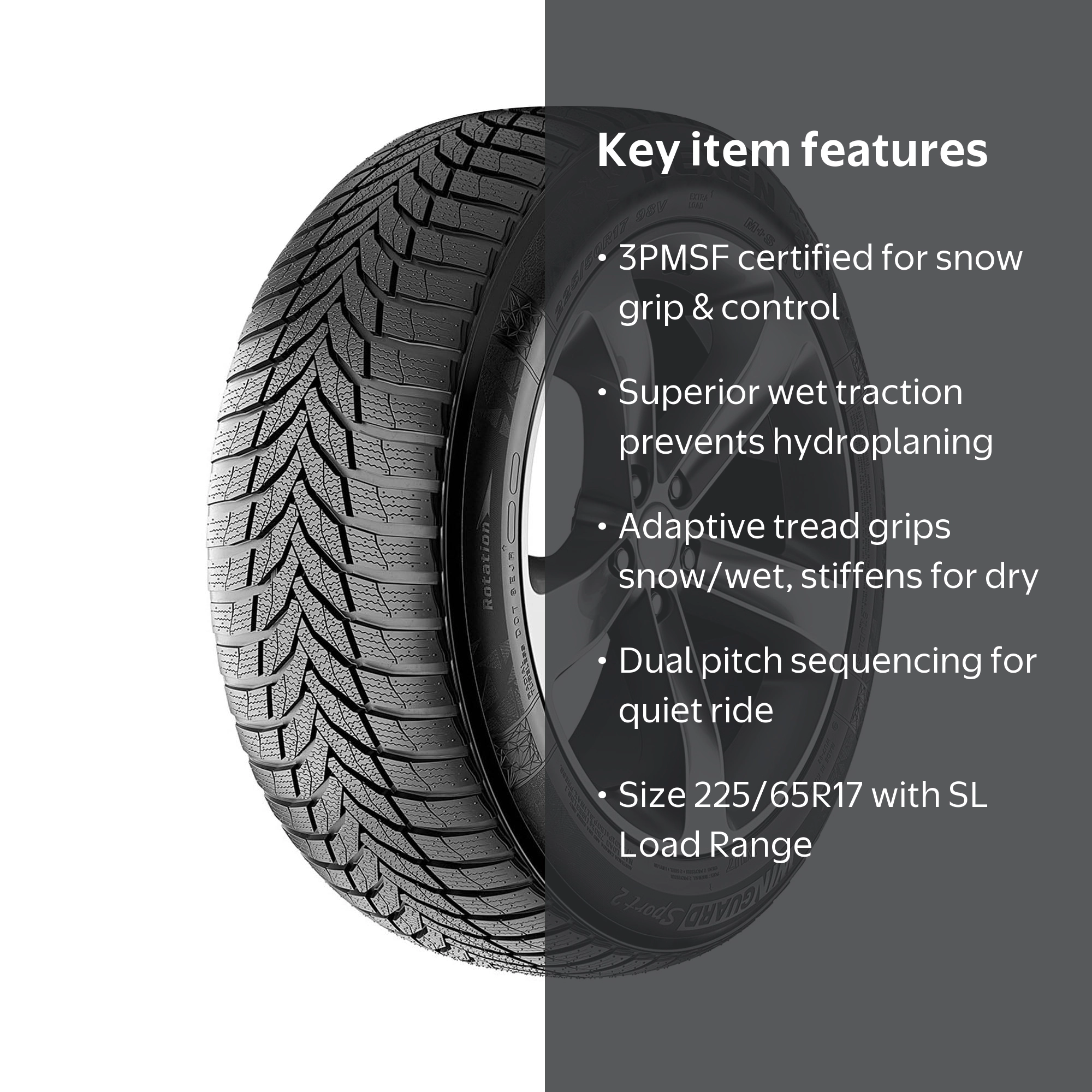 Nexen Winguard Sport 2 Winter 225/65R17 102H Passenger Tire
