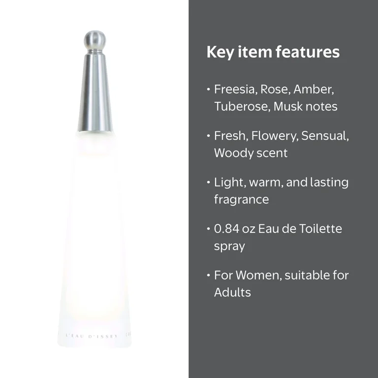 Issey Miyake L'Eau d'Issey Perfume with Rose Scent for Women