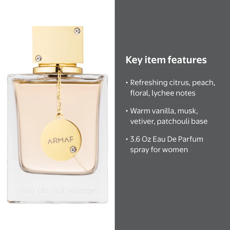 Armaf, Eau De Parfum Spray for Women, 3.6 Oz, Floral Fruity Scent