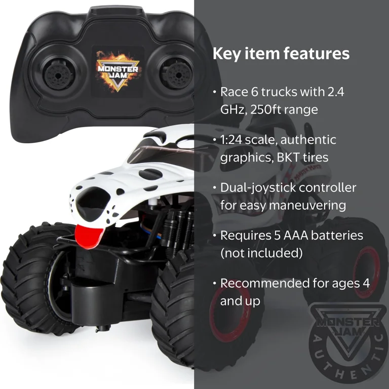 Monster Jam, Official Monster Mutt Dalmatian Remote Control