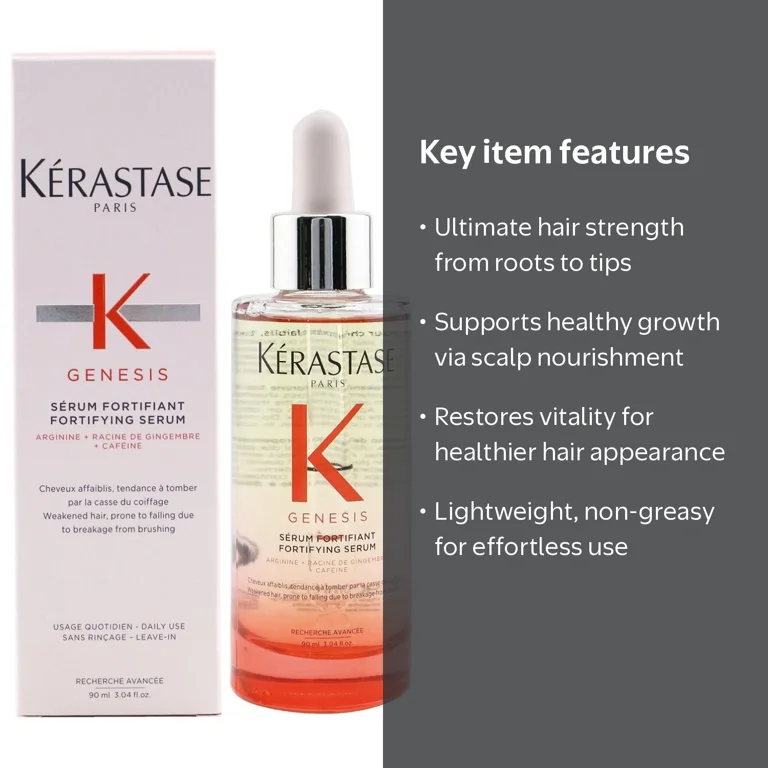 Kérastase, Fortifying Serum, 3.04 oz, Resilience and Growth