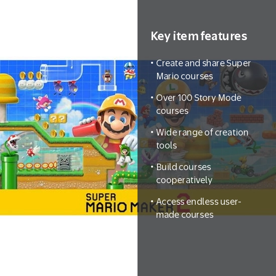 Super Mario Maker 2 - Nintendo Switch [Digital] - Walmart.com