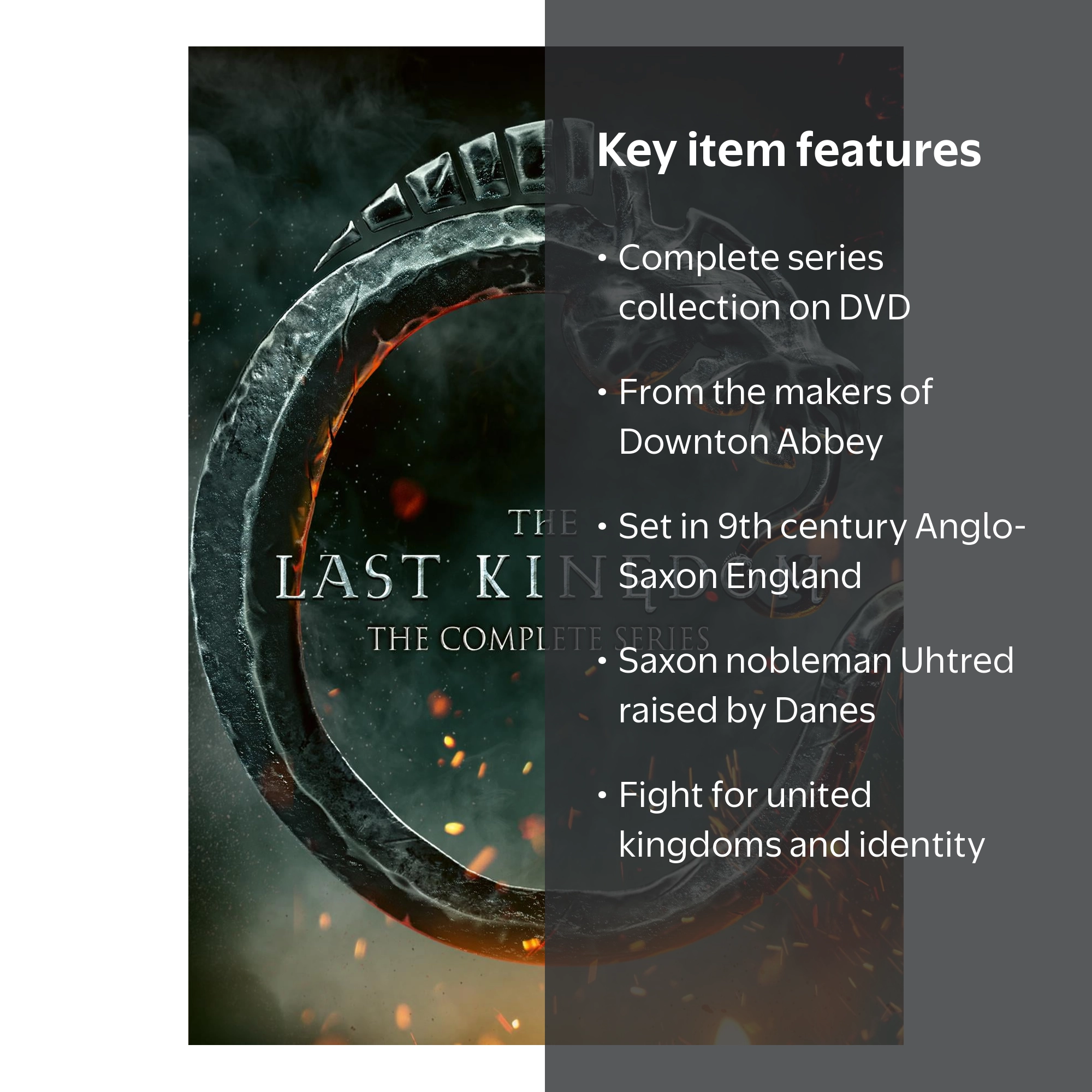 Universal Studios 'The Last Kingdom' - Complete TV Show Collection