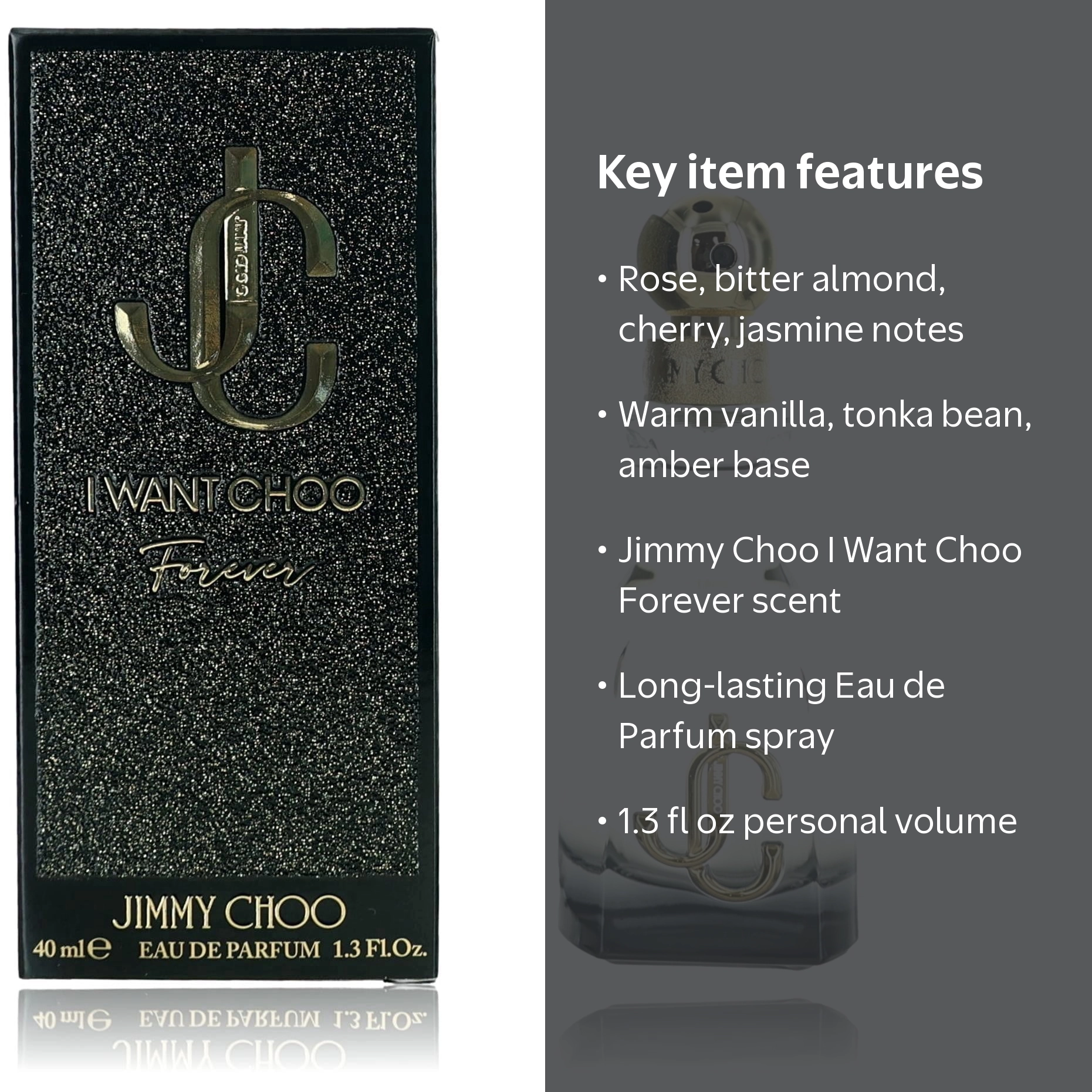Jimmy Choo I Want Choo Forever Eau de Parfum Spray, Floral Scent