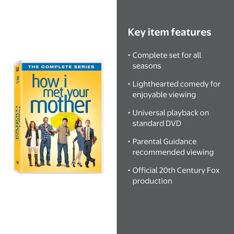 20th Century Fox How I Met Your Mother Complete Series DVD, PG