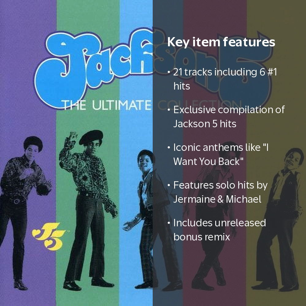 Motown, The Jackson 5 - Ultimate Collection, 21 Tracks, Soul Music