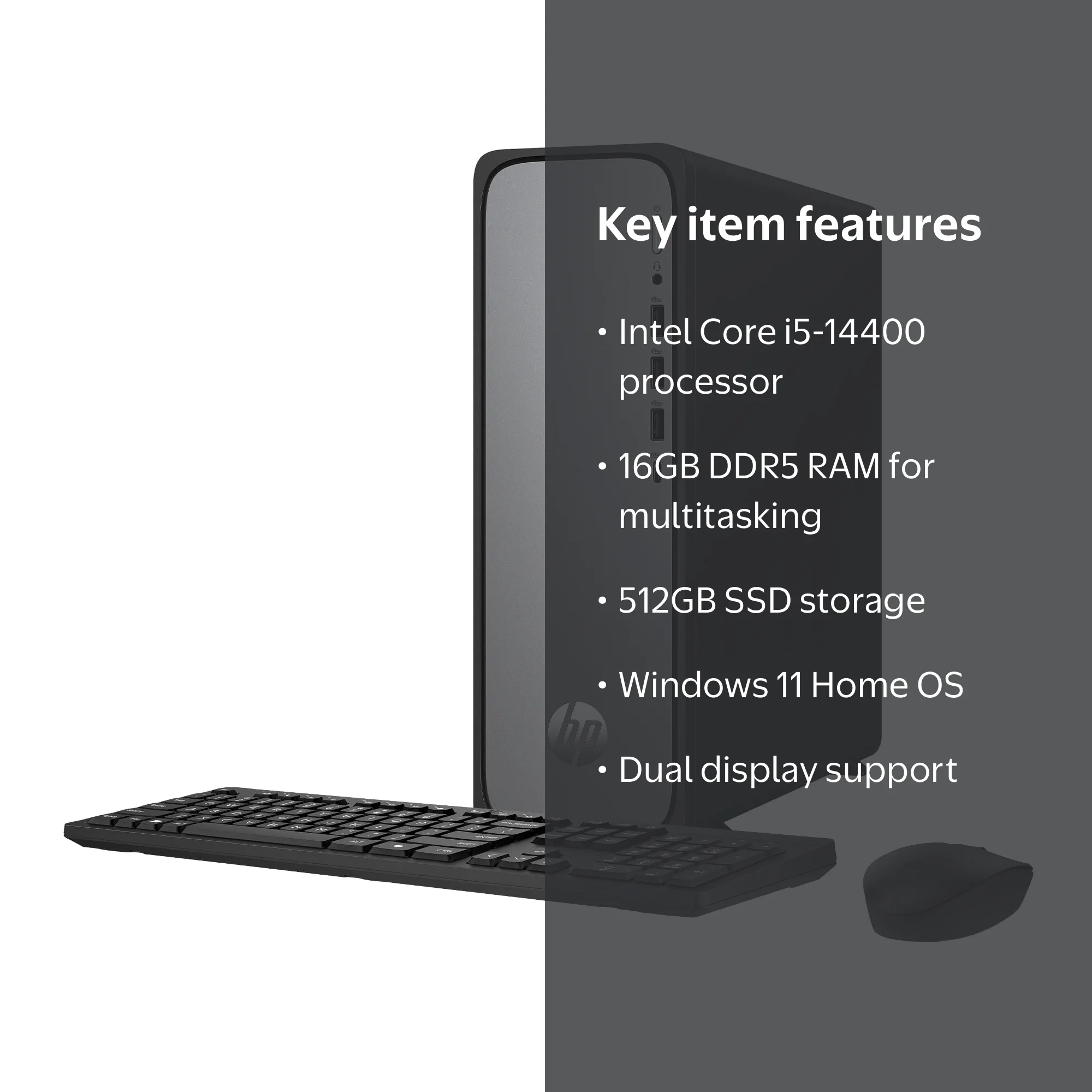 HP OmniDesk i5 Desktop - Desktops for corporate IT suppliers