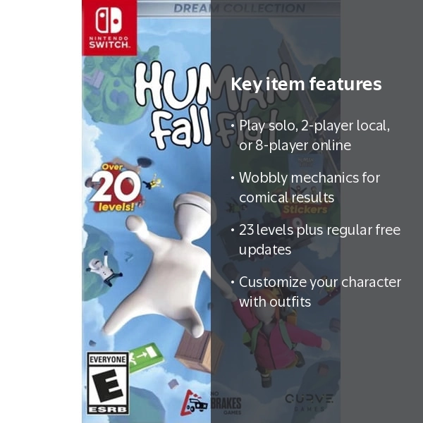 Curve Digital, Human: Fall Flat, Dream Collection, Nintendo Switch