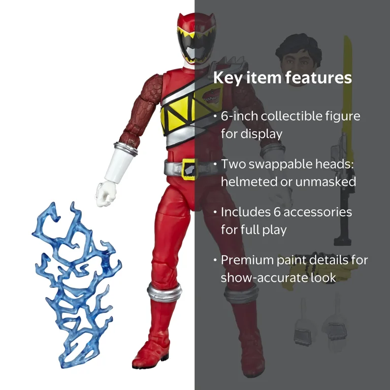 Hasbro Power Rangers Lightning Collection: Dino Charge Red Ranger
