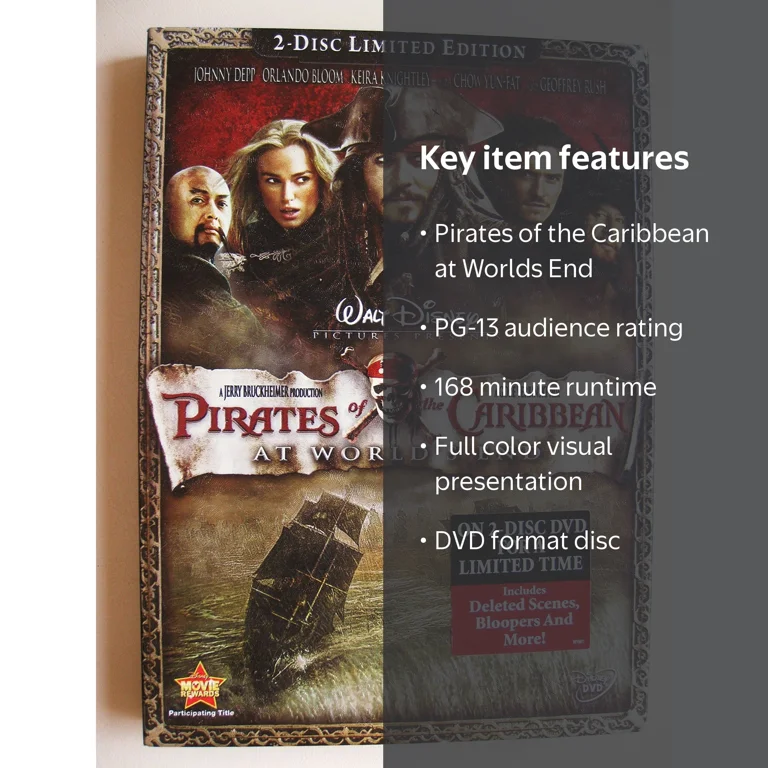 Buena Vista Home Entertainment, DVD, Pirates of the Caribbean at