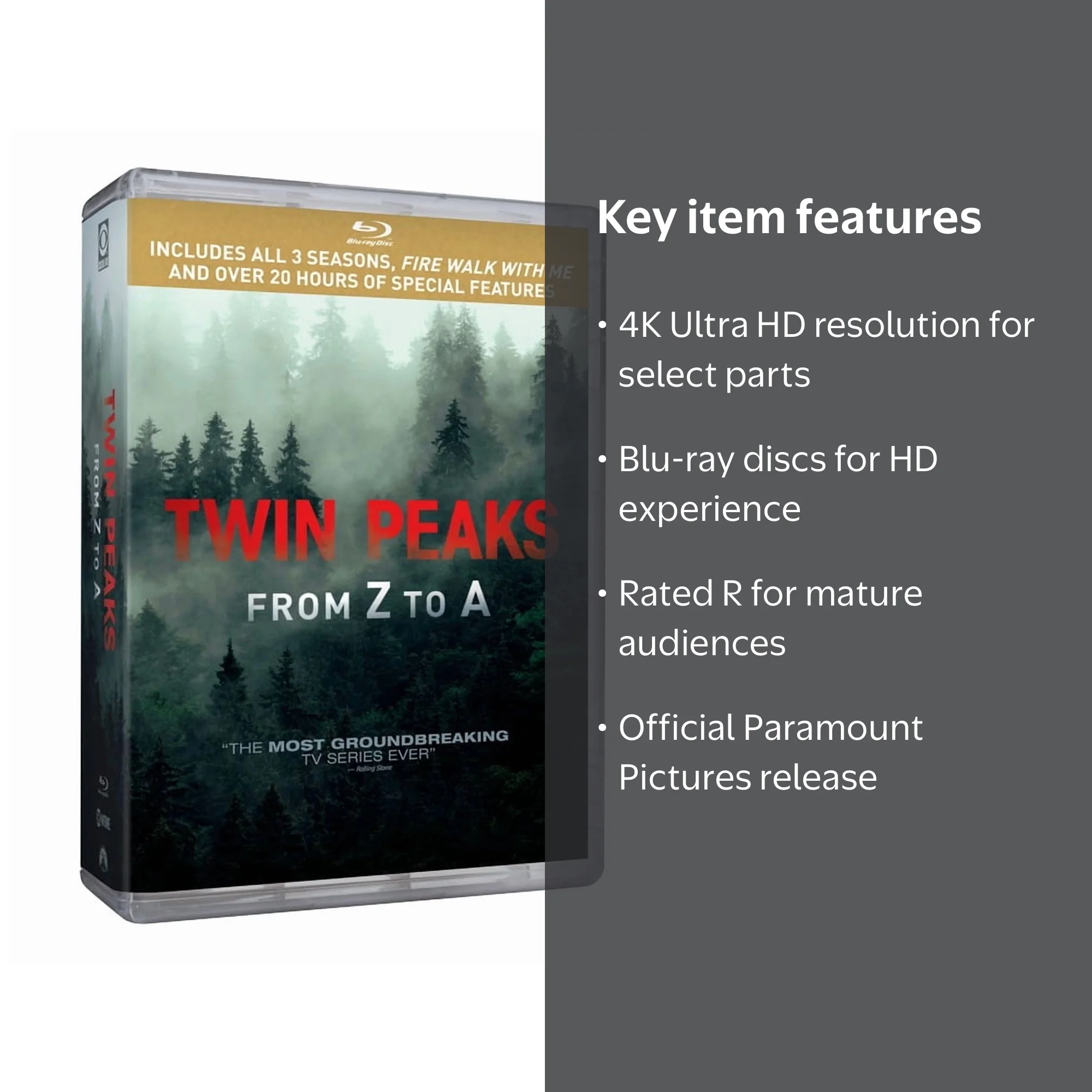 Twin Peaks: From Z to A (Blu-ray) - Walmart.com