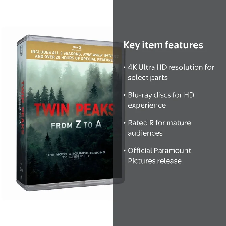 Twin Peaks: From Z to A Blu-ray, Complete Series Collection