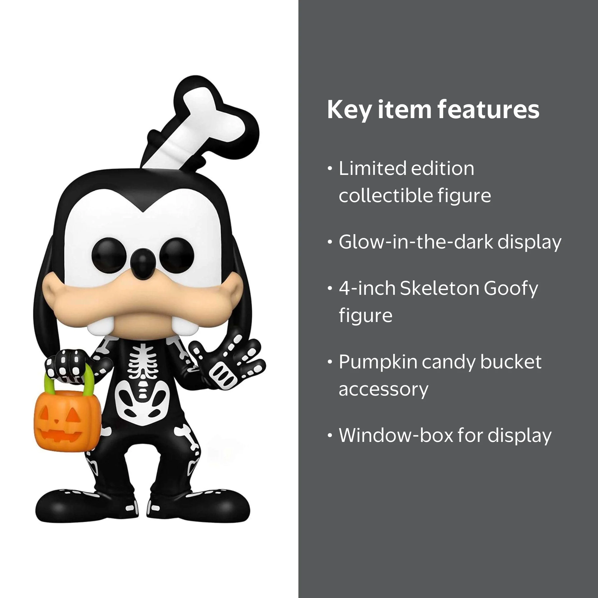 Disney Exclusive Glow-in-the-Dark Goofy Funko Pop! Vinyl Figure