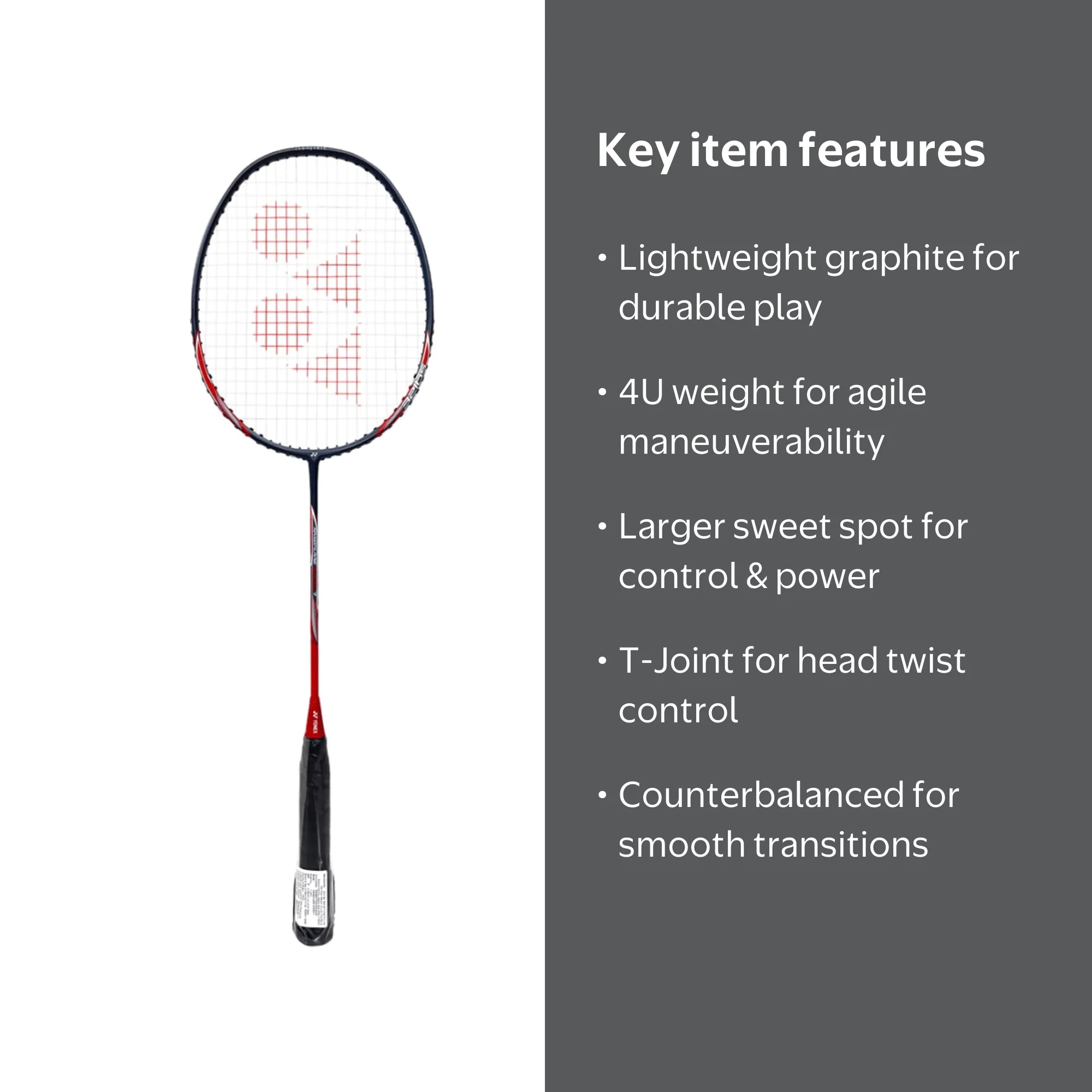 Yonex NANOFLARE SPEED 7 Graphite Badminton Racquet, 4u 4 Colour