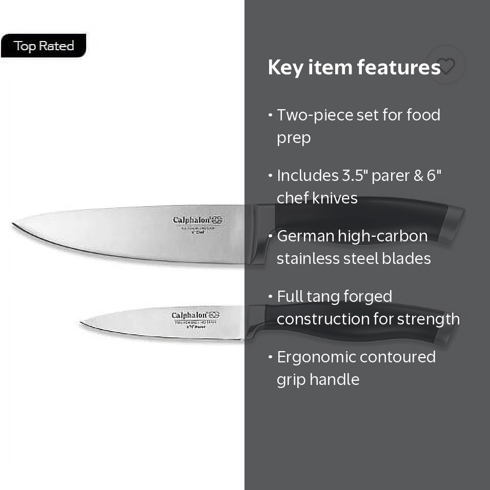 Calphalon, Contempo Prep Set, 6