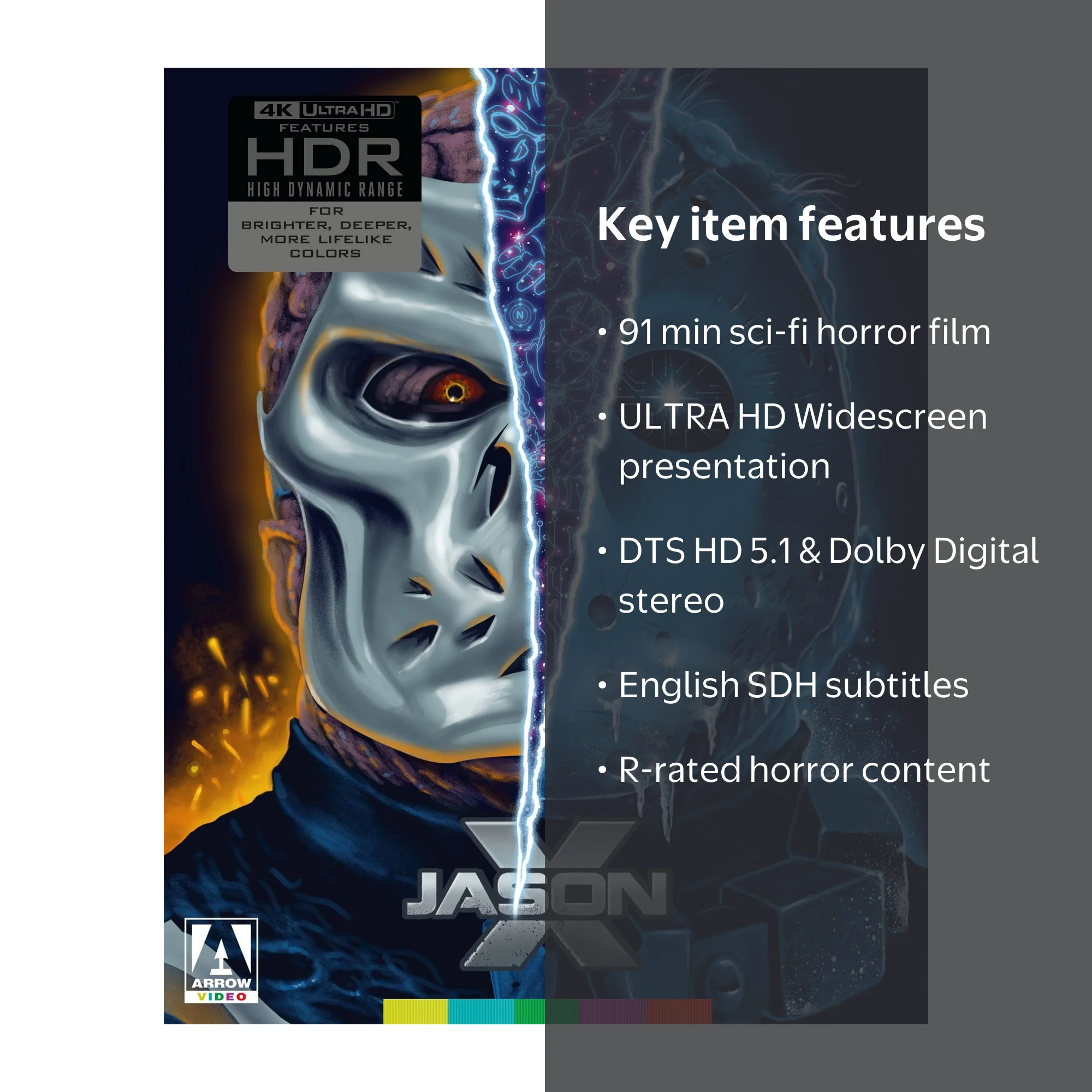 Arrow Video - Jason X [ULTRA HD] - Walmart.com