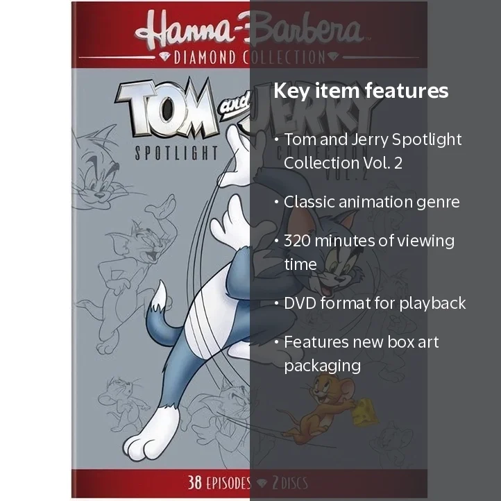Tom and Jerry Spotlight Collection: Vol. 2 (DVD New Box Art) [DVD