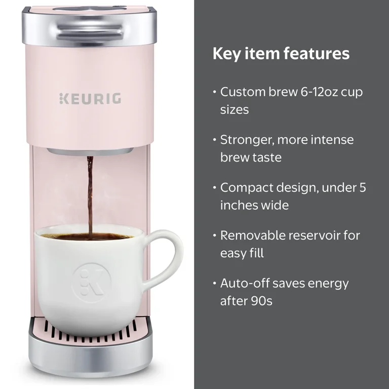 Keurig, Coffee Maker, Dusty Rose, Compact Single Serve - Walmart.com