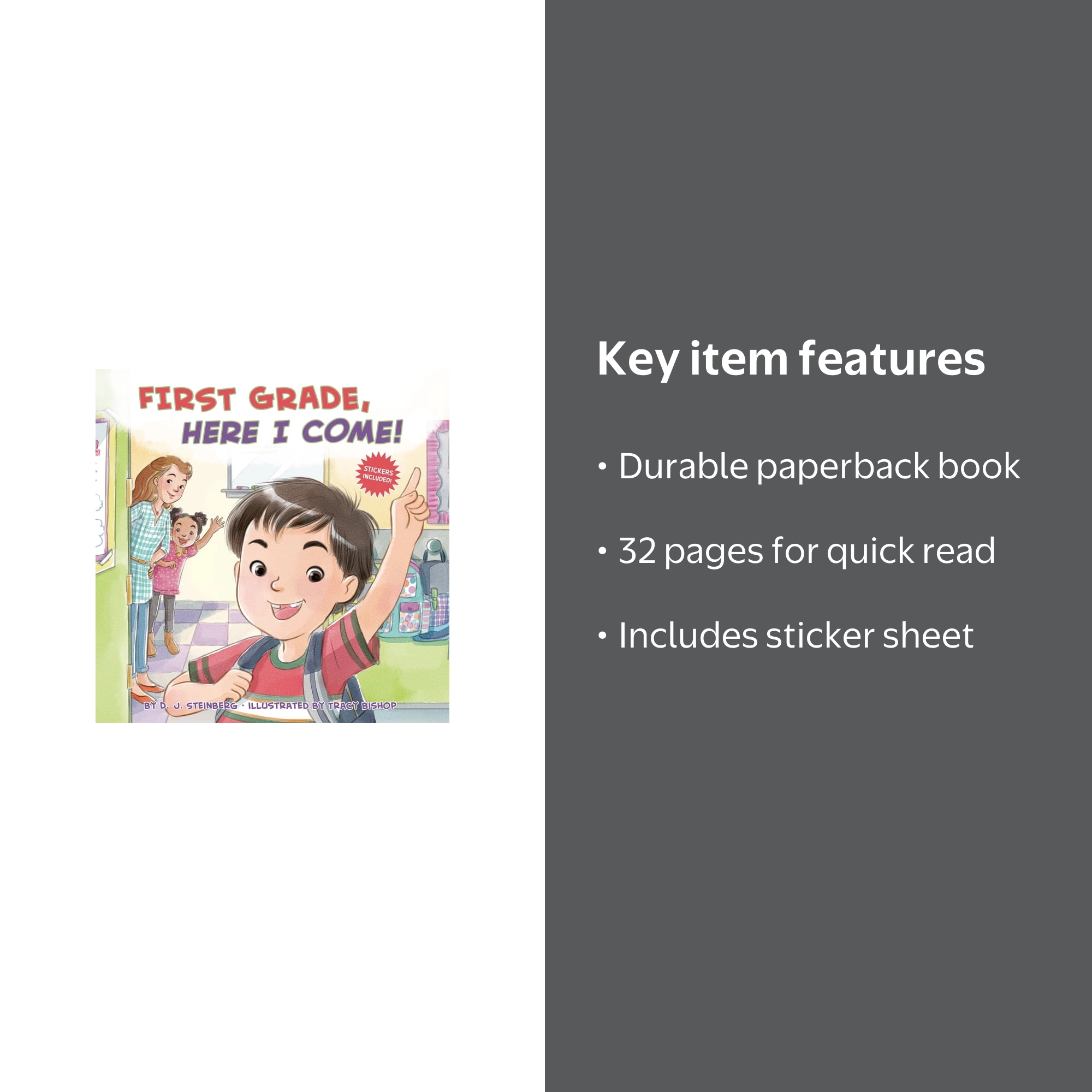 Here I Come!: First Grade, Here I Come! (Paperback) - Walmart.com