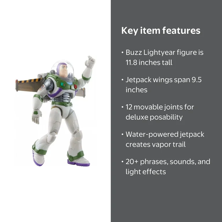 Disney Pixar Lightyear: New Signature Buzz Lightyear Jetpack