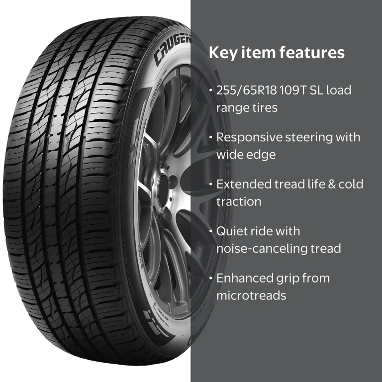 Kumho Crugen KL33 Premium 255/65R18 109T All-Season SUV/Crossover