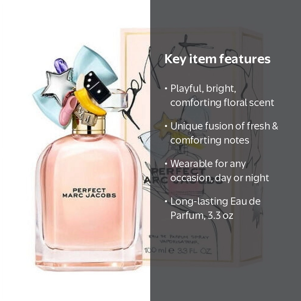 Marc Jacobs, Perfect Eau de Parfum, 3.3 oz, Multicolor - Walmart.com