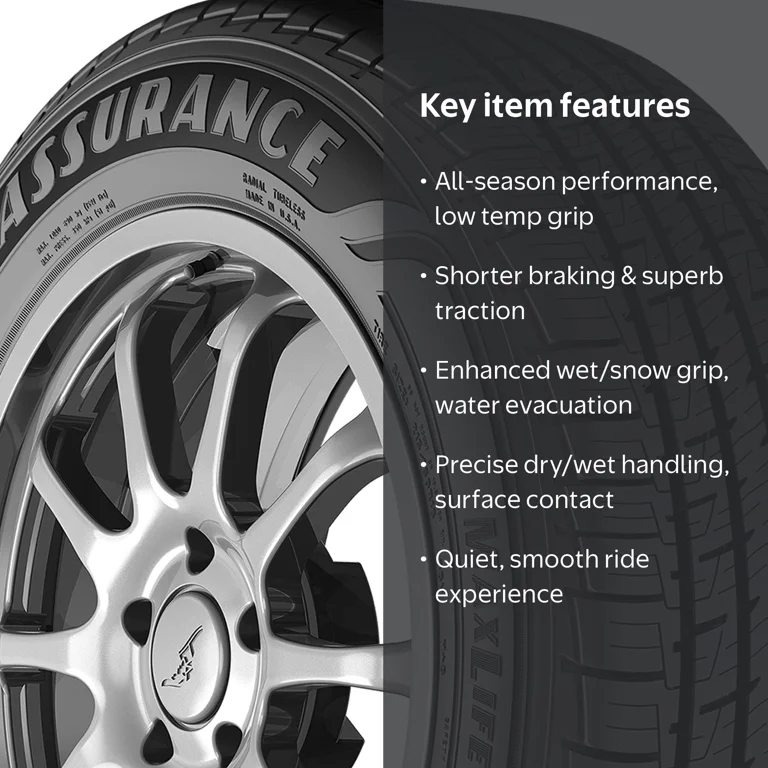 Goodyear Assurance MaxLife All Season 225/65R17 102H Passenger