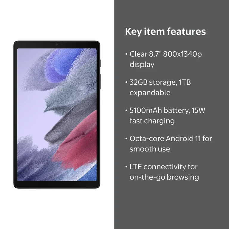 SAMSUNG Galaxy Tab A7 Lite 8.7