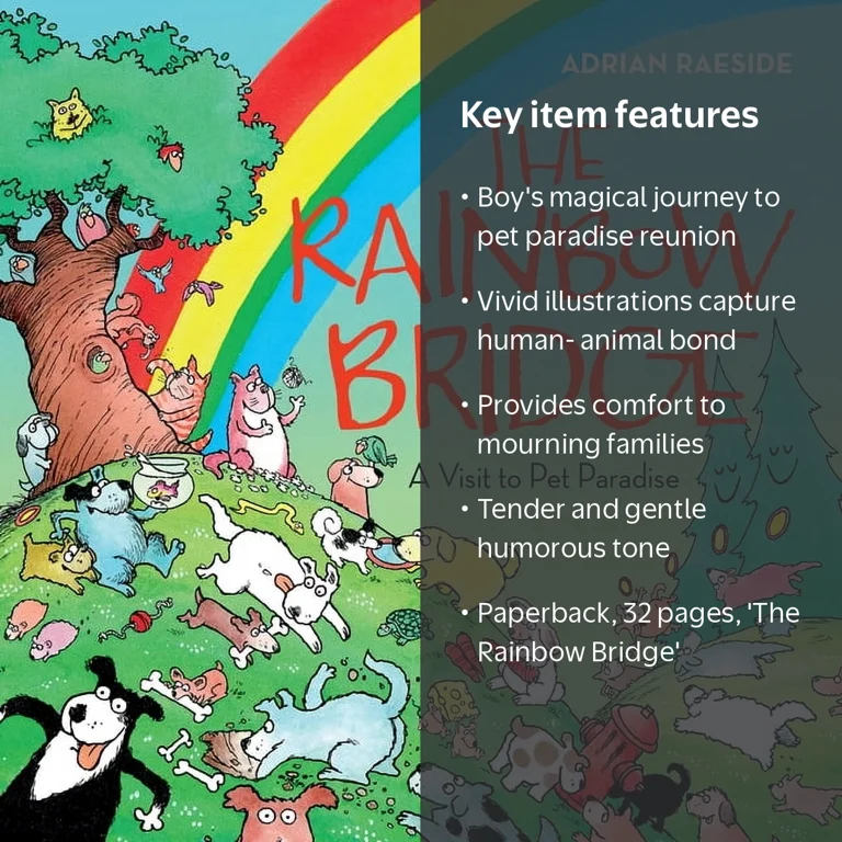 The Rainbow Bridge: A Visit to Pet Paradise, (Paperback) - Walmart.com