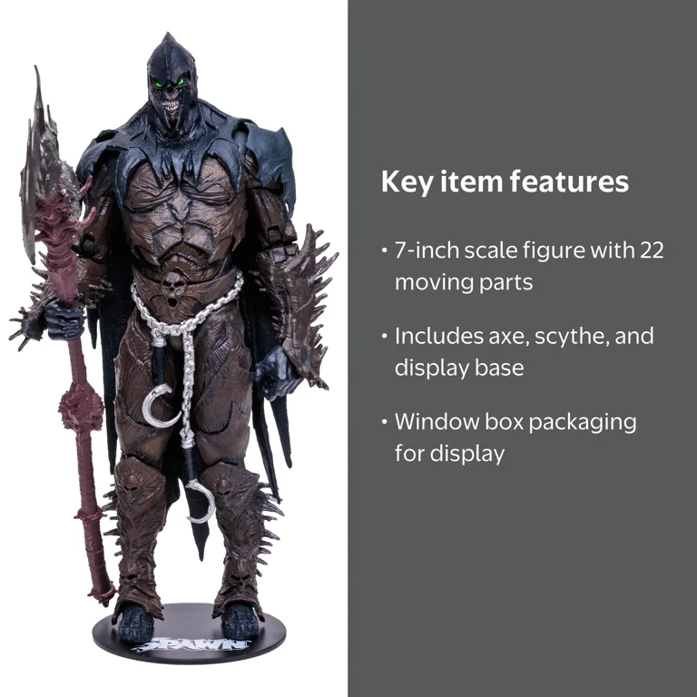 McFarlane Toys Spawn Raven Spawn with Small Hook - 7 in
