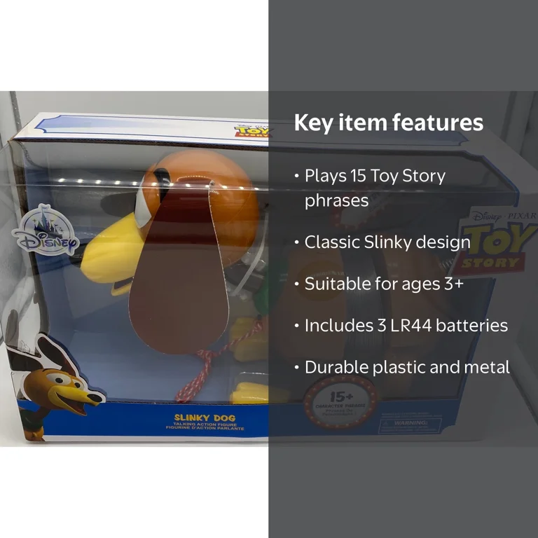 Disney Parks Interactive Action Toy Story Pixar Talking Slinky Dog
