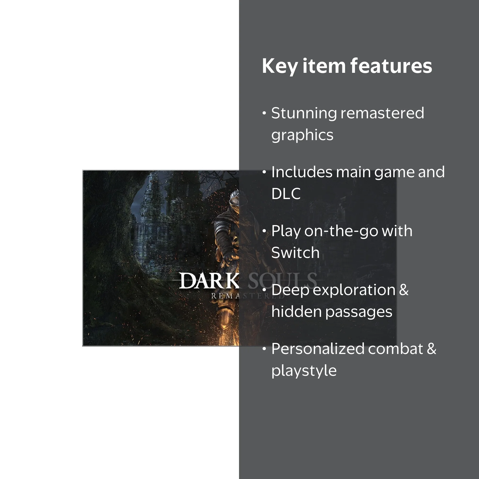 Dark Souls Remastered - Nintendo Switch [Digital] - Walmart.com