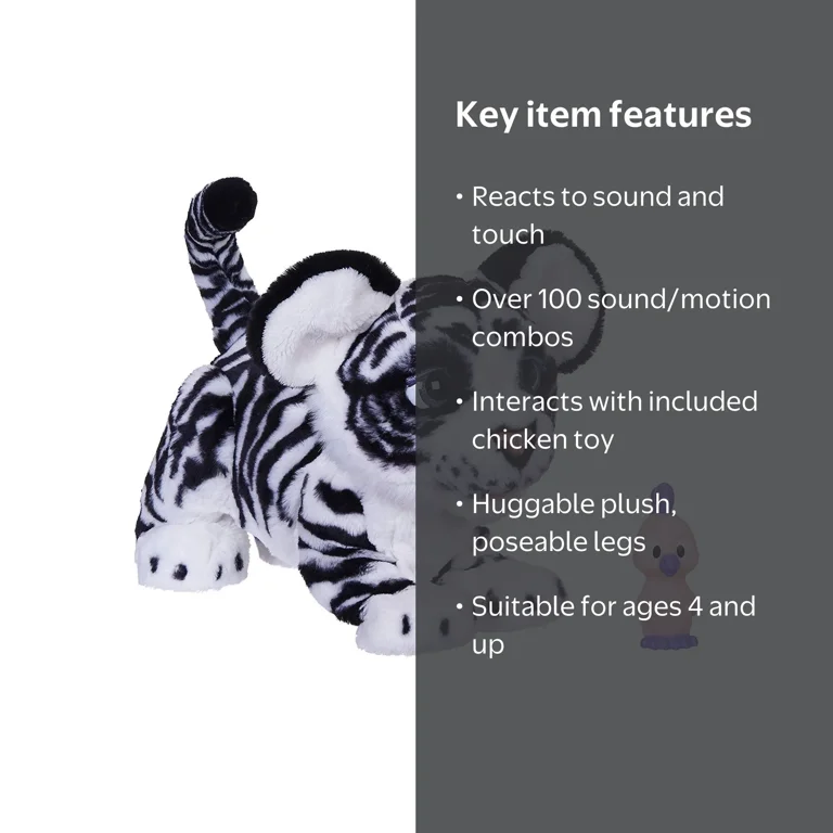 Hasbro's FurReal Toy Animal: Roarin' Ivory, The Playful