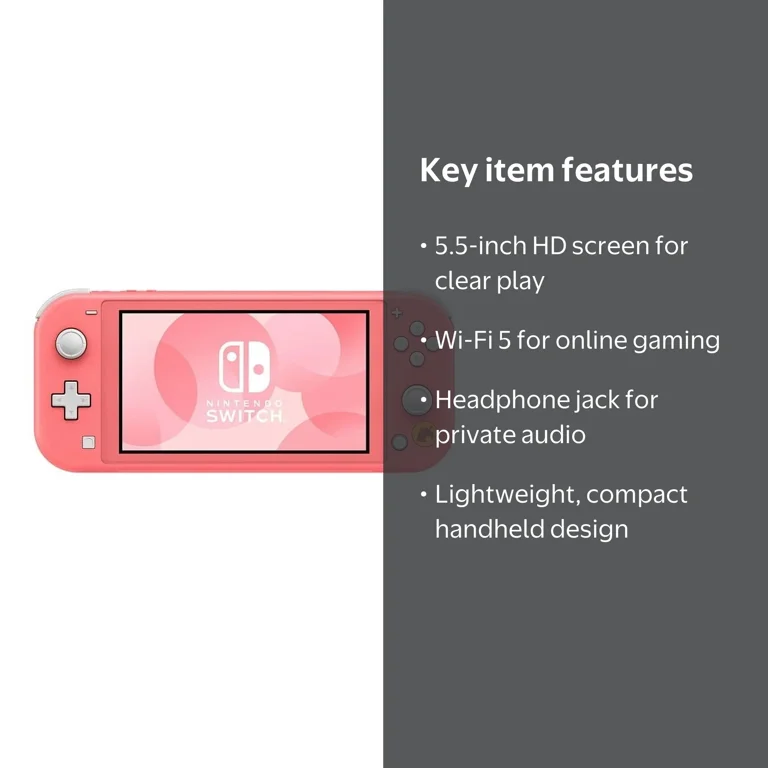 Nintendo Switch Lite - Animal Crossing: New Horizons Handheld