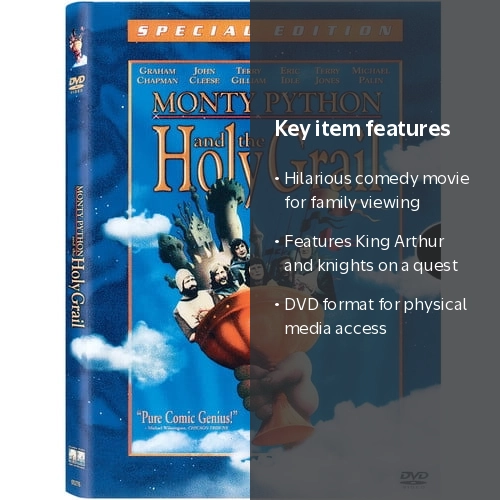 Sony Pictures Entertainment, Monty Python and the Holy Grail, DVD