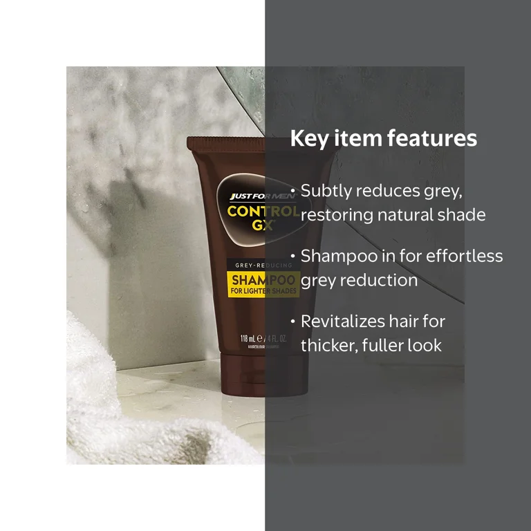 Just for Men Control GX Grey Reducing for Lighter Shades of Hair