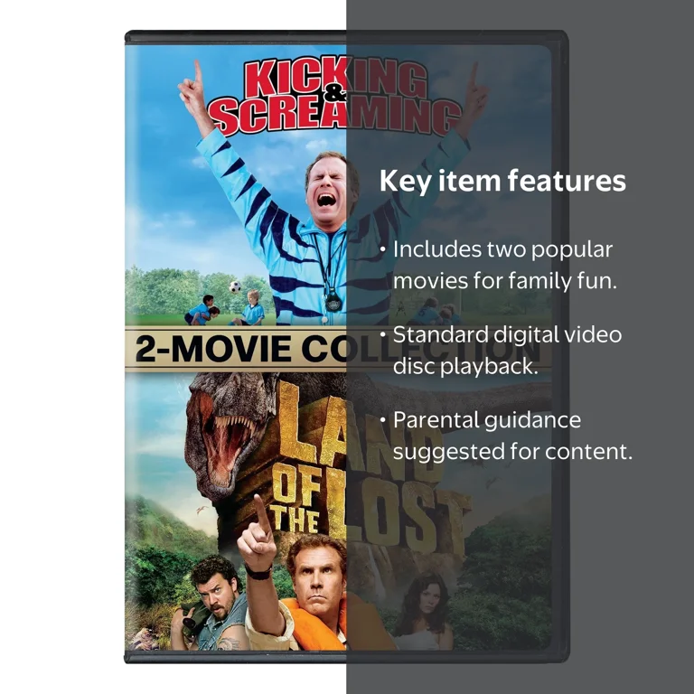 Land of the Lost / Kicking & Screaming (Double Feature) (DVD
