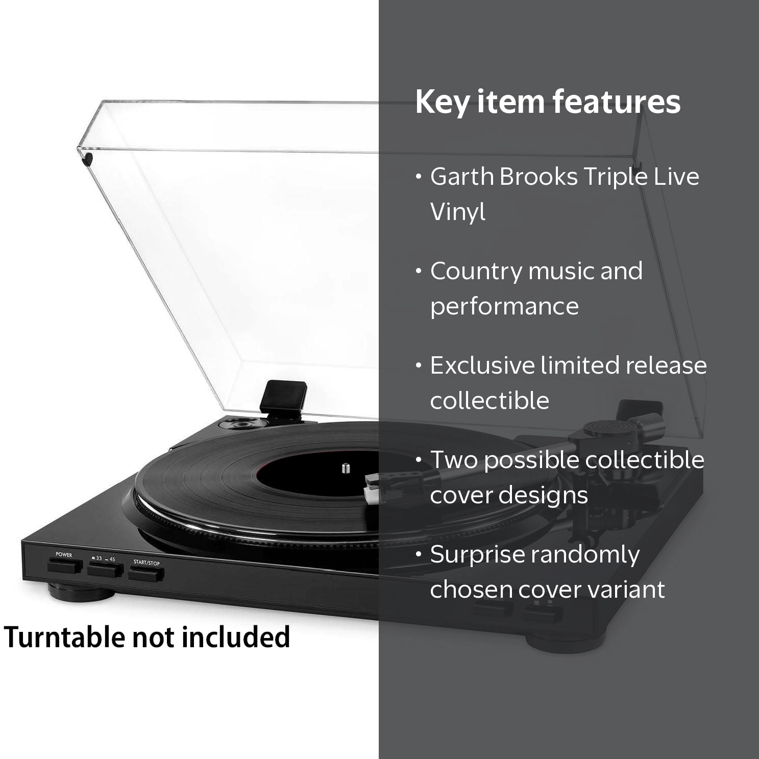 Pearl Records, Garth Brooks - Triple Live, Vinyl, Music and