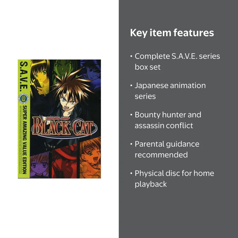 Crunchyroll - Black Cat [DIGITAL VIDEO DISC] - Walmart.com