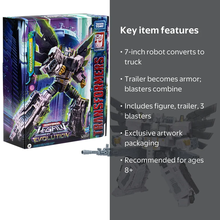 Hasbro Transformers Legacy Evolution Nova Prime Leader Class