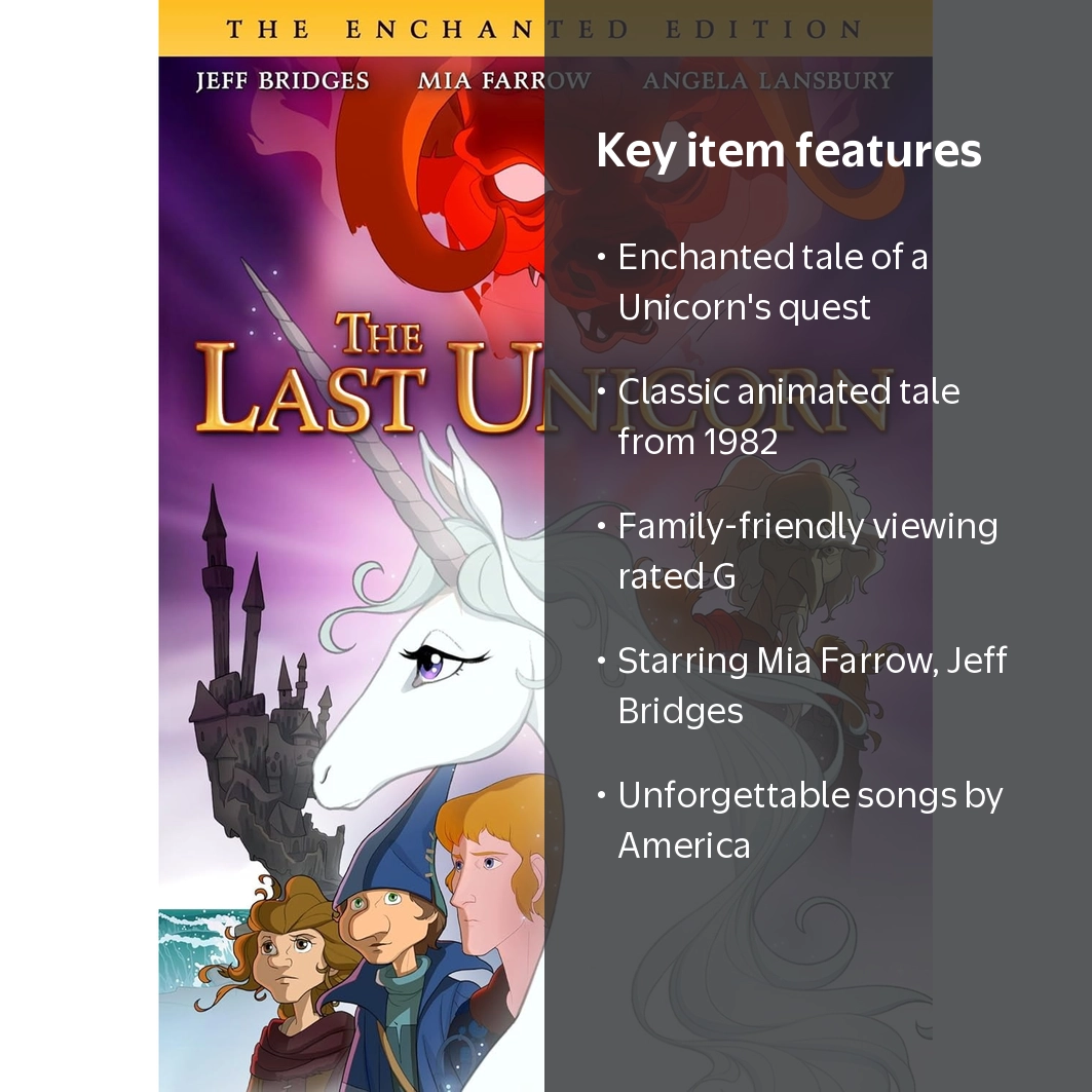 The Last Unicorn - Enchanted Edition (DVD), Family, Shout! Factory