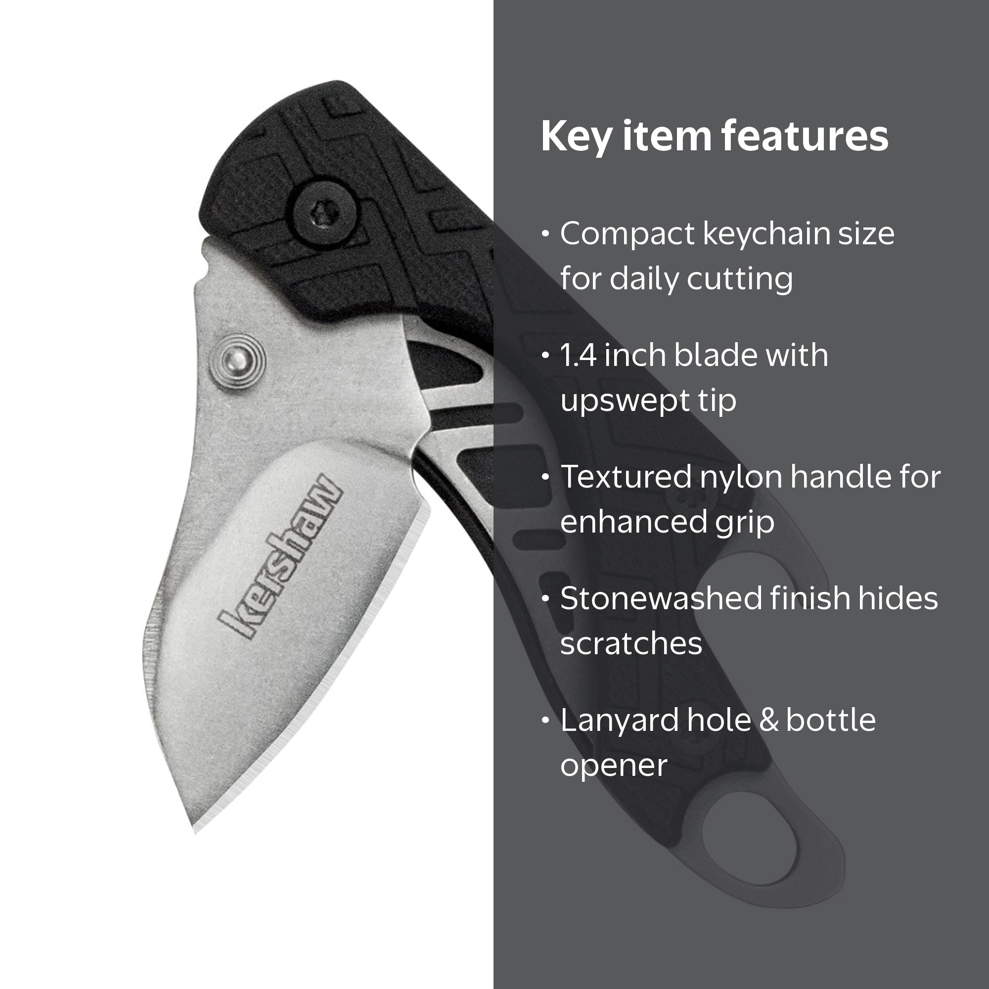Kershaw, Pocket Knife, 1025X, Small Everyday Carry - Walmart.com