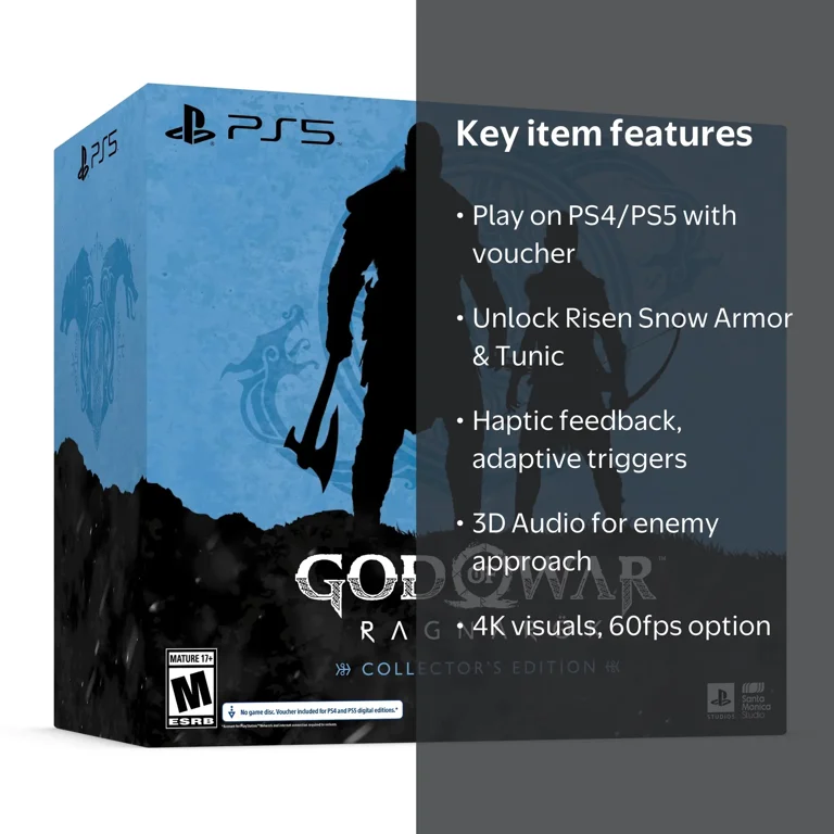 God of War Ragnarök Collector's Edition, Playstation 4 and