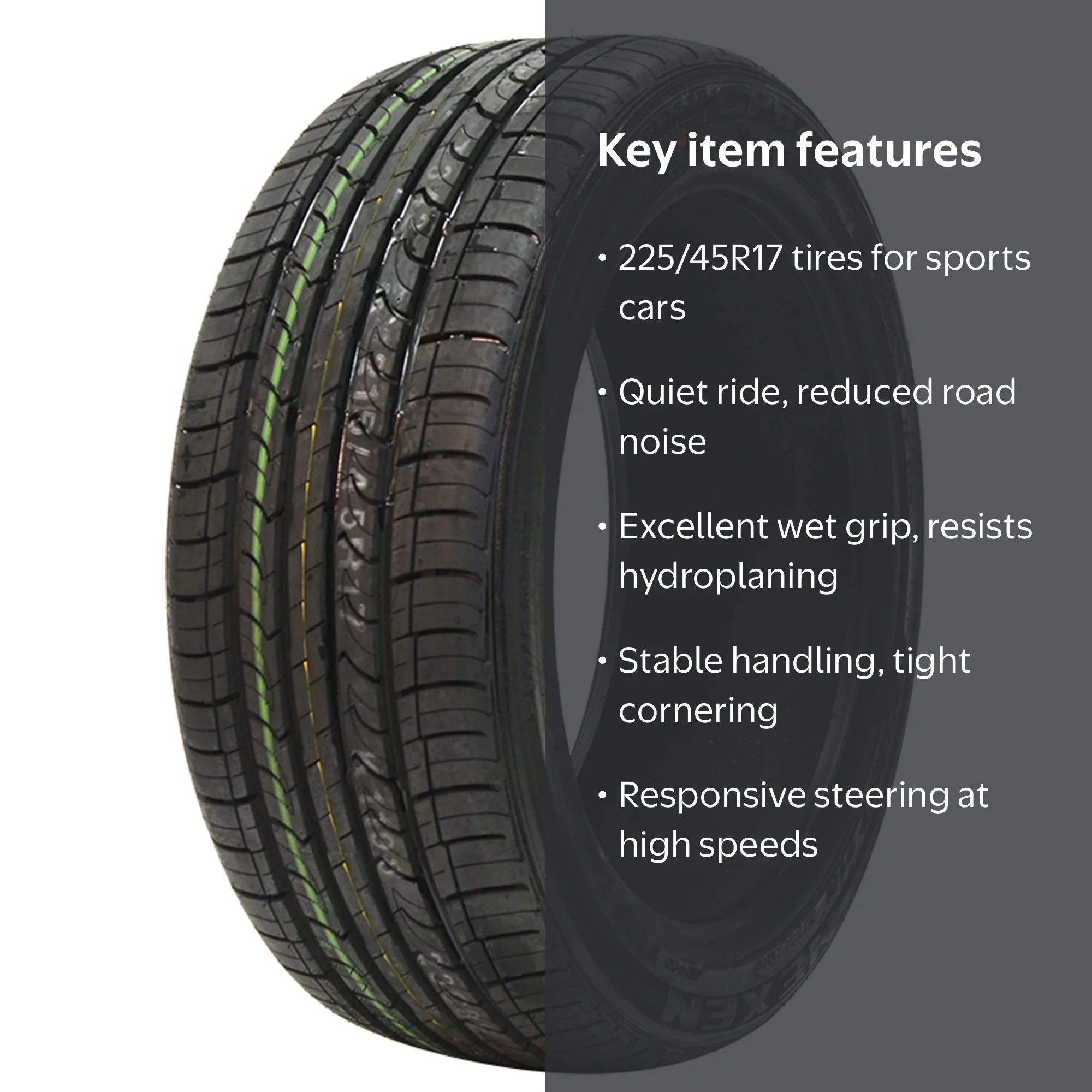 Nexen CP672 All Season 225/45R17 94V Passenger Tire - Walmart.com